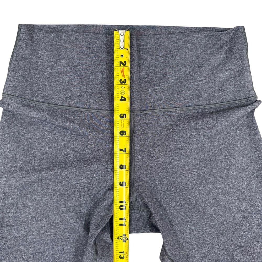 Lululemon Wunder Under Crop Leggings Gray Size 10 Women's High Rise Athleisure - Picture 6 of 8